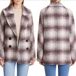 Veronica Beard Deena Plaid Dickey Coat